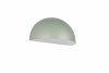 Kinkiet zewnętrzny zielony aluminiowy półokrągły klosz minimalistyczny klasyczny uniwersalny MAAS IP44 262460115 Trio
